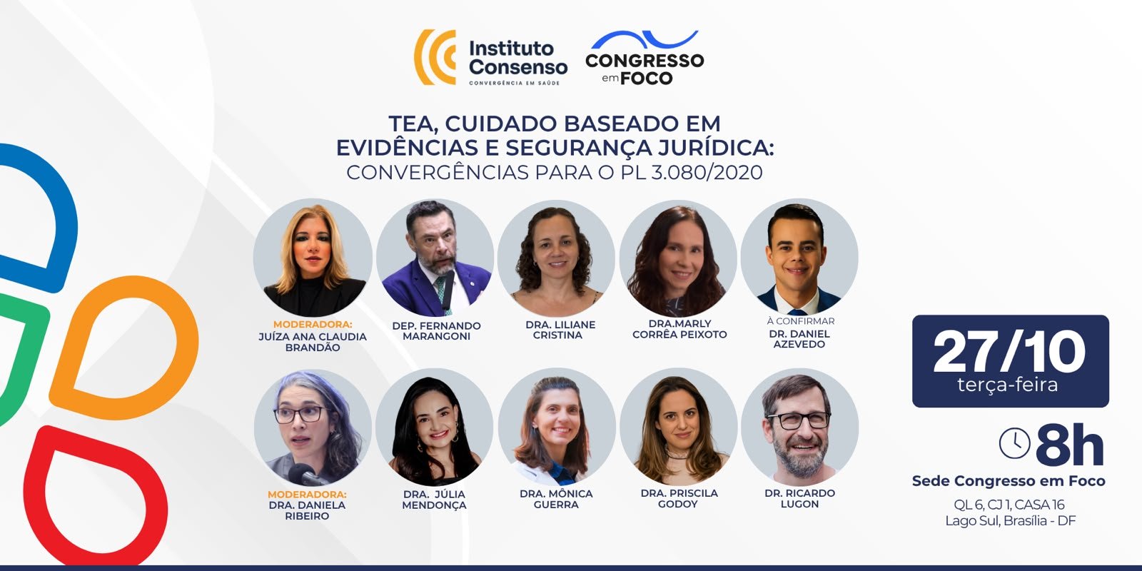Instituto Consenso e Congresso em Foco reúnem especialistas para debater autismo, evidências e segurança jurídica